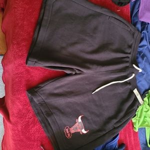 Mitchell & ness hardwood classics nba Chicago bulls windy city black shorts